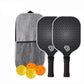 Pickleball Paddles Carbon Fiber Surface Kit USAPA Approved Two Paddles Carry Bag Balls Fall 2025 Sturdy Control