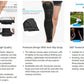 Pair 2026 – Full Leg Compression Sleeve Long Knee Support for Cycling Hiking Basketball