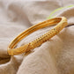 Gold Plated Bangles Deluxe Arabic Wedding Bracelet
