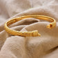 Gold Plated Bangles Deluxe Arabic Wedding Bracelet