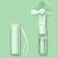 Hook Designer Travel-Friendly Mini Hand-Held Fan - USB Battery-Powered Personal Fan with Powerful Turbo Wind