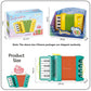 Kids Accordion Musical Instrument - Light Educational Toy for Toddlers, Great Gift for Boys & Girls Ages 3+, Indoor & Outdoor Fun