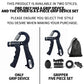 Flexible Hand Gripper Fitness Equipment - Resistance, Strength Training Device for Grip and Forearm