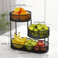 Fruit Basket Stand Three Tier Stainless Steel Mesh Organizer Fall 2026 Household Decor Space Saving