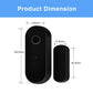 Tuya Smart Zigbee Door Sensor - Black Window Detector for Household Security System with Smart Life APP