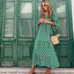 Elegant Long Sleeve Maxi Dress for Women, Flattering Floral Design, Perfect for Formal Events and Special Celebrations-1