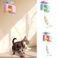 Rechargeable2026 Edition Cat Toy Interactive Hanging Door Bird Toy With Elastic Rope Stress Relief For Cats TikTok Viral Fall