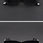 mirror lens, anti-mist outdoor driving shades, wide coverage – Men's square frame sunglasses UV400