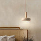 LED Japandi Pendant Lamp Yellow Stone Wabi Sabi Ambient Design