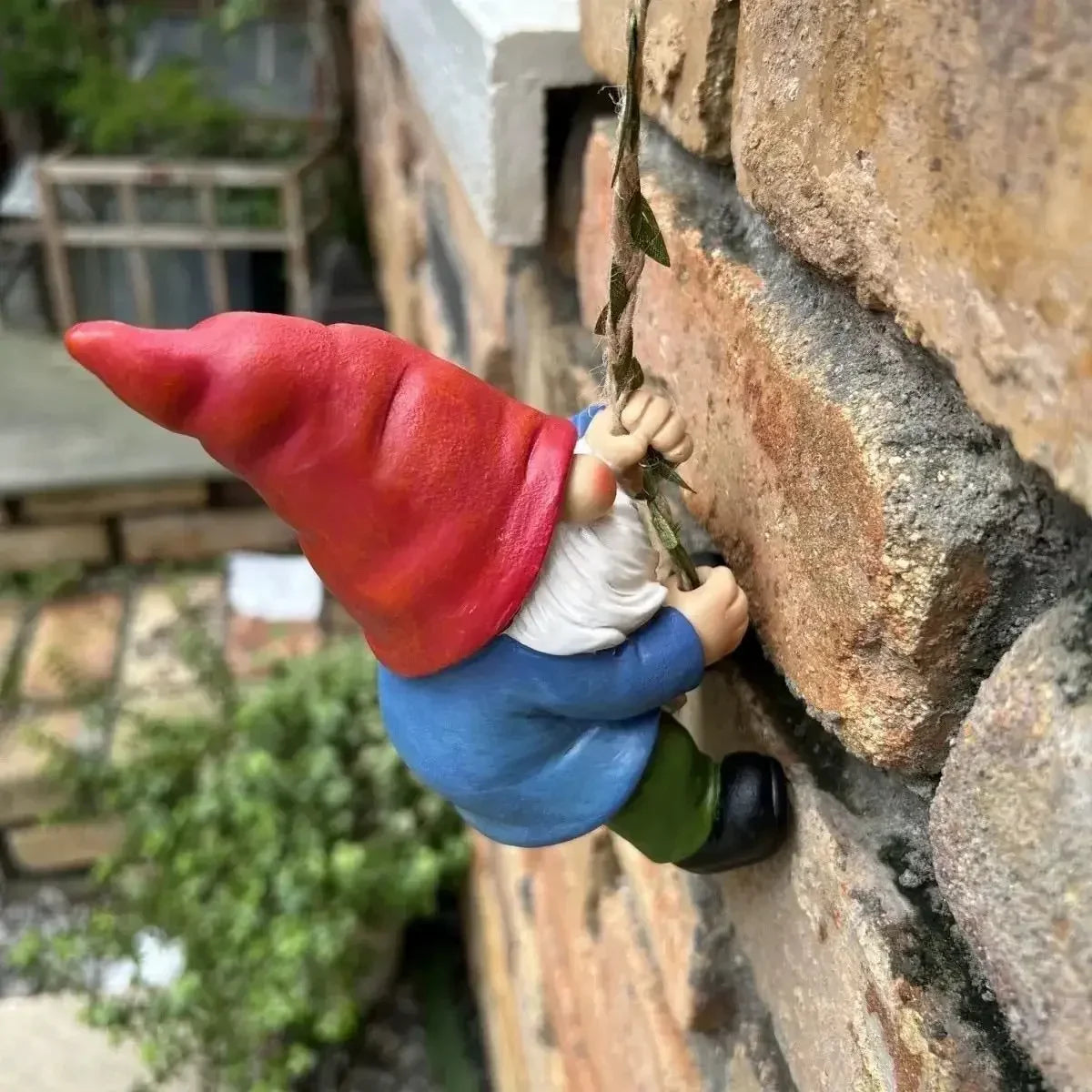 Resin2026 Edition Gnome Pendant Hanging Decor For Pots And Gardens Cute Outdoor Garden Ornament Gift Idea Fall
