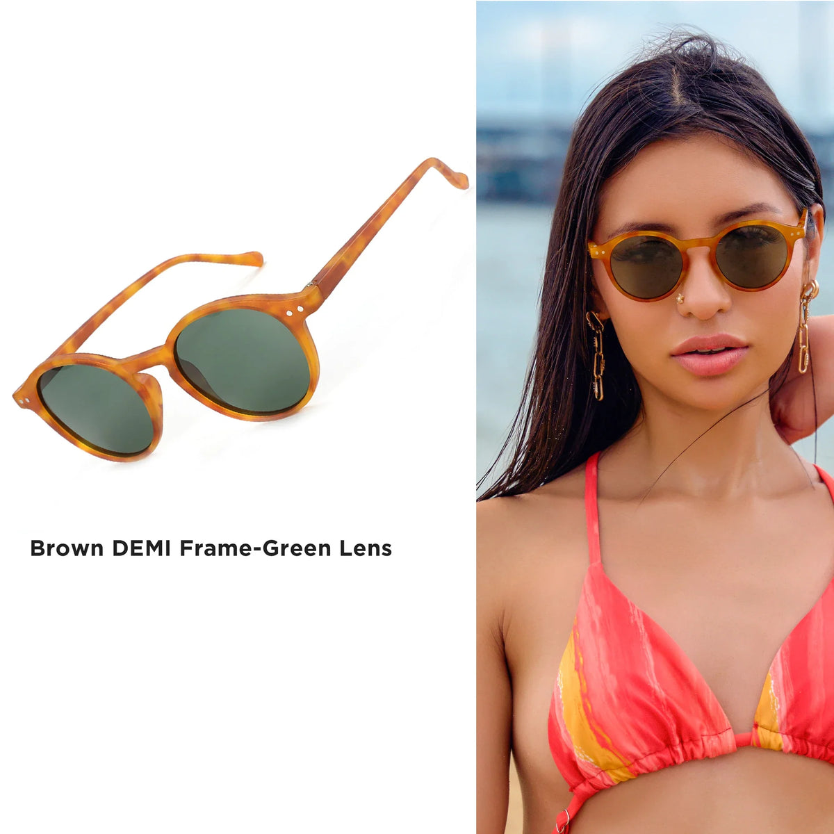 Sunglasses Polarized Round Retro Unisex Eyewear Summer 2026 Trend UV400 Protection