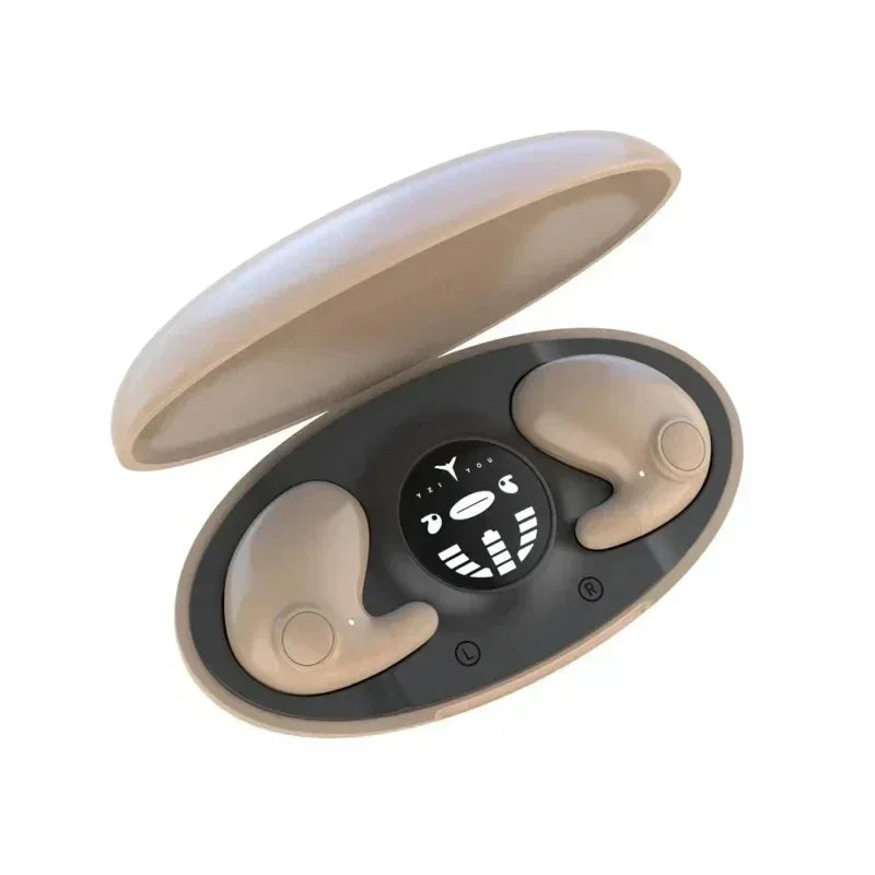 Invisible Sleep Cordless Earphone TWS Bluetooth 5.3 Headphones IPX5 Water-Resistant Sports Earbuds