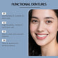 Safe, Simple Fit, Instant Smile Restoration 2026 – Plush Silicone Temporary Dentures Full Kit