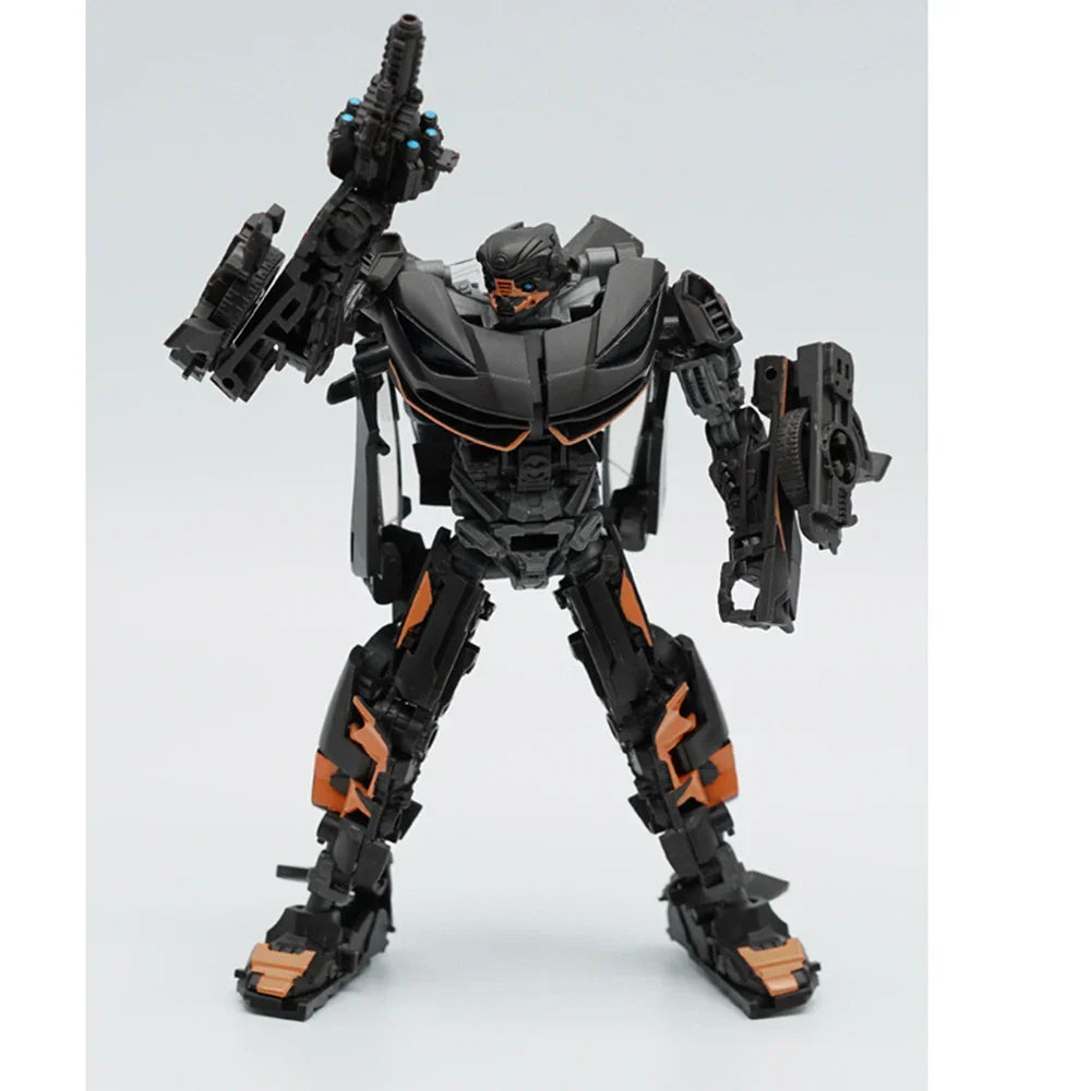 Robot Transforming Car Toy Alloy Edition Anime Action Figure, 13cm Unisex Kids Gift Fall 2025 Trend