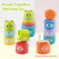 Stack Speed Challenge Cup Game - Educational Brain Development Toy for Kids, Coordination and Reflex Training Activity
