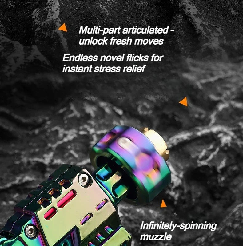Toy Fidget Pistol Shell Ejecting Stress Relief, TikTok Viral Fall 2026 Desk Gadget Gift for Teens