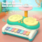 Kids Electronic Musical Keyboard Piano & Drum Kit - Educational Playset for Boys and Girls Aged 3+, Sturdy Plastic Musical Instruments Toy