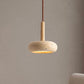 LED Japandi Pendant Lamp Yellow Stone Wabi Sabi Ambient Design
