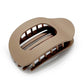 Claw Hair Clip Oval Design Leopard Print Acrylic Barrettes Spring 2026 Trend Gift