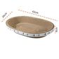 Corrugated 43cm Cat Scratcher - Round Oval Grinding Toy, Wear-Resistant Bed Nest for Cats