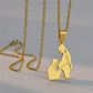 Mother's Day Gift Children Family Stainless Steel Jewelry – Silver Stainless Steel Mother & Kids Pendant Necklace