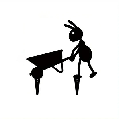 Garden Ant Decor Metal Yard Ants Garden Stakes Backyard Lawn Art TikTok Viral Summer 2026 Gift
