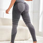 seamless, butt-lifting, for gym & yoga – Compressive high-waist women's 3D leggings