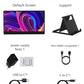 Travel-Friendly 14 Inch Monitor 178 Degree View Built In Speaker