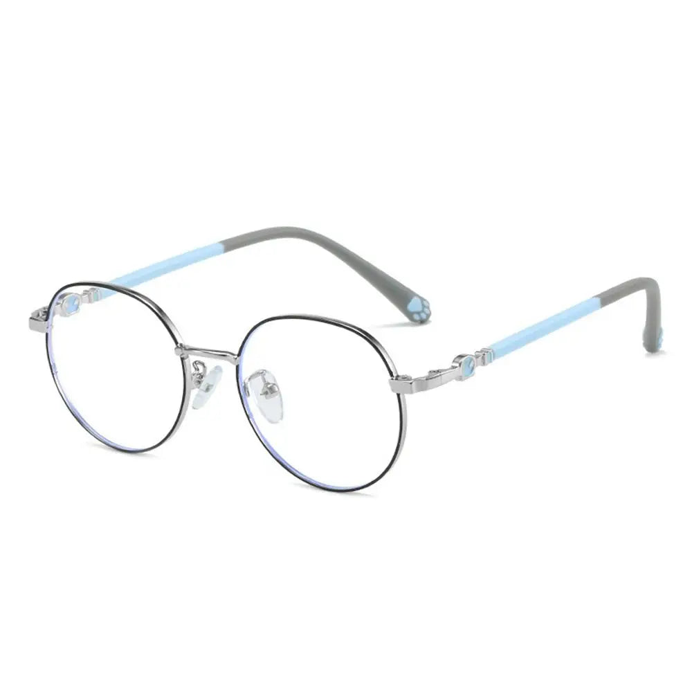 Anti Blue Light Glasses For Kids Timeless Metal Frame Eyewear Back To School 2026 Eye Protection