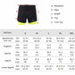 men's Stretchy 2-in-1 running shorts - longer liner, polyester blend, for jogging and gym