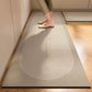 Minimalist Japanese Cream Anti Slip Floor Mat Kitchen