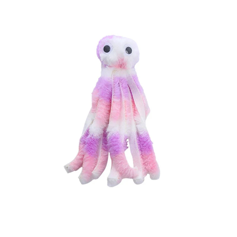 Octopus Cute Plush Cat Toy - Bite Resistant, Interactive Play Pet Supplies