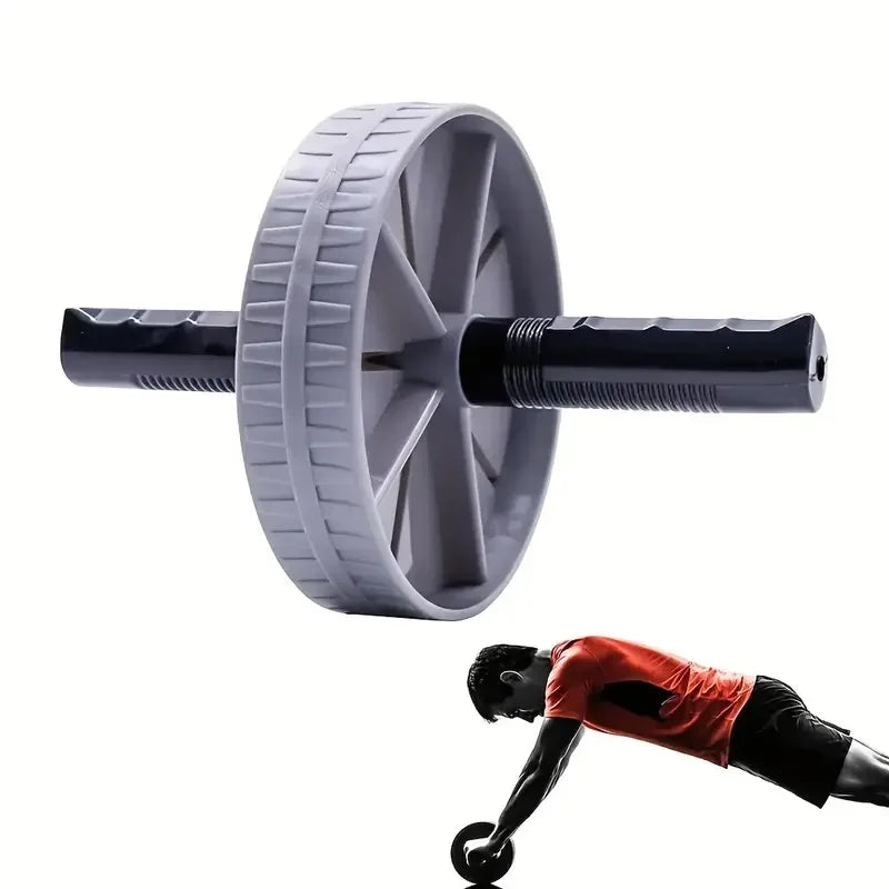 Anti-Slip Abdominal Wheel Fitness Equipment - Silent Muscle Strengthening Roller for Household Use