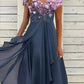 Variant image for Elegant Chiffon Party Dress for Women, Knee-Length, Lightweight, Sophisticated Design for Special Occasions-25