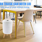 Motion Sensor Trash Can Compact Plastic Smart Bin Hands Free
