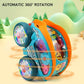 Toy Speedlite Car with LED Lights & Music for Boys Girls, Dynamic Transparent Luminous Car