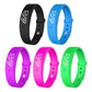Smart Bracelet Silicone Band Fitness Tracker Water-Resistant Body Temperature Monitor Vibration Alarm Spring 2026 Trend