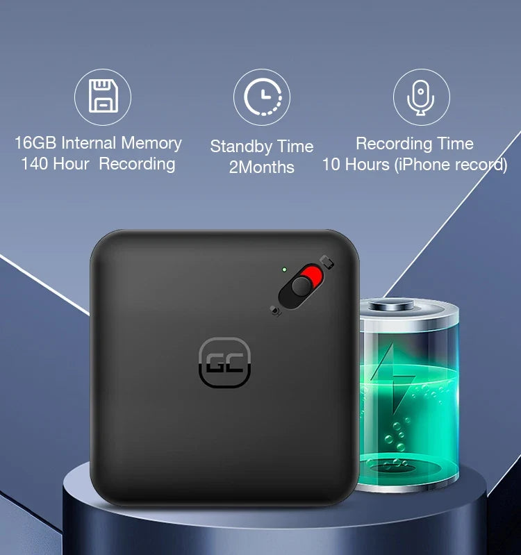 Voice Mini Recorder Clip On Magnetic Phone Dictaphone