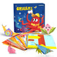 Origami Montessori Craft Kits for Kids - Educational Paper Art with Cartoon Animals, Fun DIY Activity for Boys & Girls