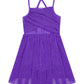 Light Girls' Dance Dress - Flowy, Glittery Mesh, Ballet & Gymnastics Costume