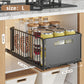 Out Pull Cabinet Organizer Slide Drawer Kitchen Rack