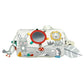 Variant image for High Contrast Baby Tummy Time Pillow with Mirror, Teething Toy, and Crinkle Paper for Infants 0-6 Months-9