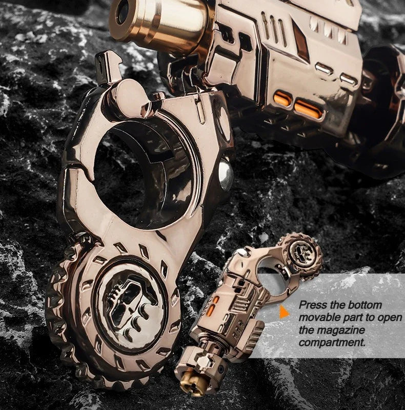 Toy Fidget Pistol Shell Ejecting Stress Relief, TikTok Viral Fall 2026 Desk Gadget Gift for Teens