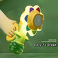 Machine Bubble Sunflower Bubble Maker Toy Kids Summer 2025 One Key Automatic Light Dancing Gift