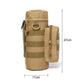 Water Bottle Carrier Tactical MOLLE Bottle Pouch Outdoor Gear Fall 2025 Sturdy Construction