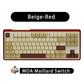 Keyboard Mechanical 87 Key Tri Mode RGB Hot Swappable