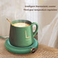 Travel-Friendly USB Cup Warmer 3 Gear Smart Coffee Mug Heating Coaster for Tea and Milk