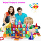 Magnetic Building Tiles Kit for Toddlers - Montessori Educational Toys for Boys and Girls Aged 3 and Up