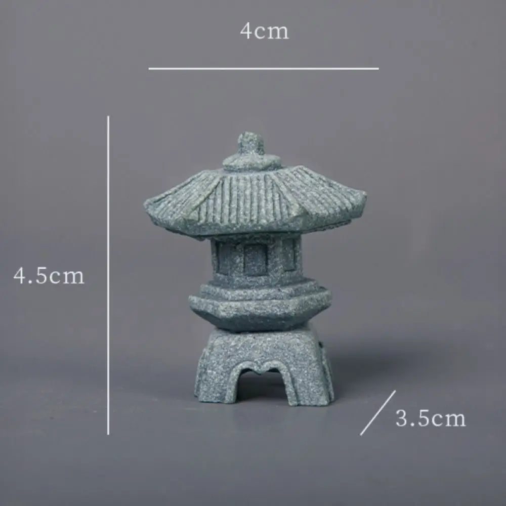 Lantern Pagoda Garden Statue Zen Yard Light Miniature Lamp for Micro Landscape Decor Fall 2026 Trend