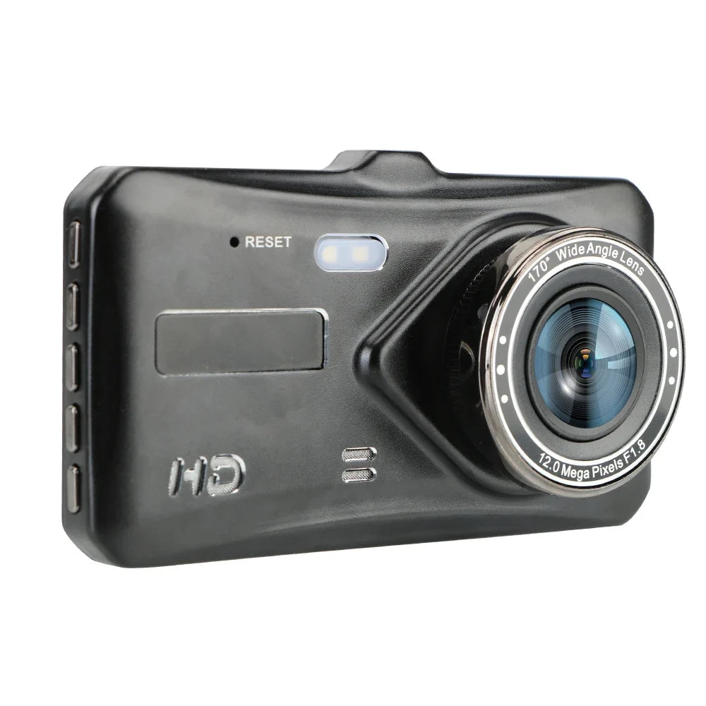 DVR Car Dual Lens DashCam 4" HD 1080P 32 GB Touch Screen Video Recorder